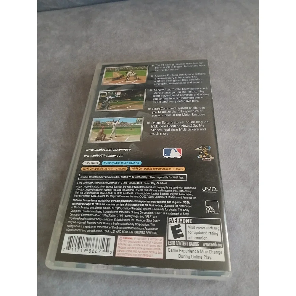 Sony psp baseball